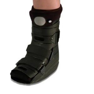 New Procare 79-95087 Walker Leg Foot Brace Nextep Contour Shortie Blk Large